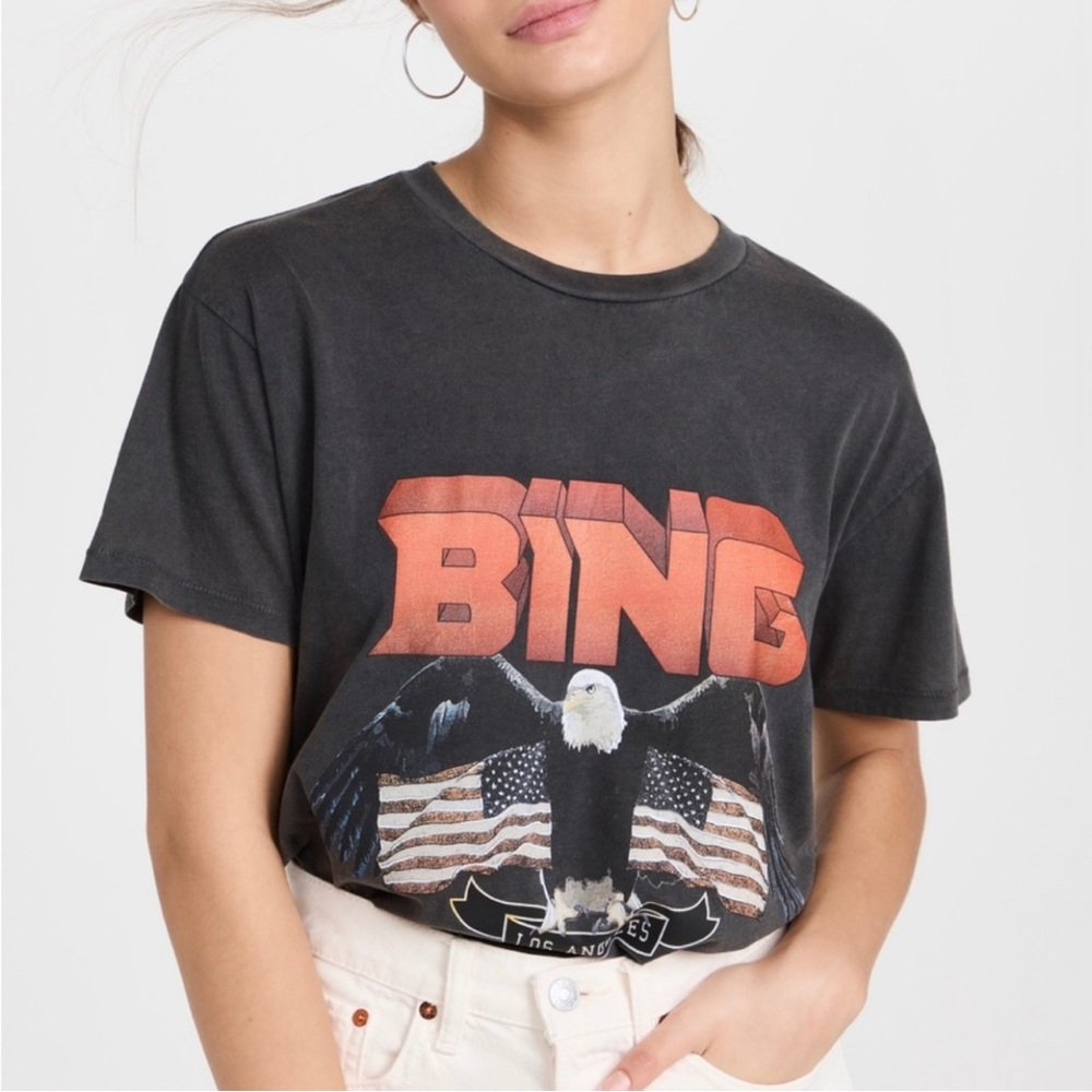 NWT anine bing bing t-shirt size XS gray